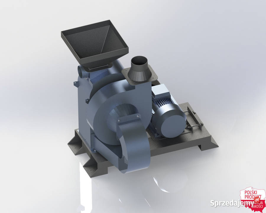 Młyn bijakowy do zrębki ŻUBR400 15 kW 400 h wielkopolskie Poznań