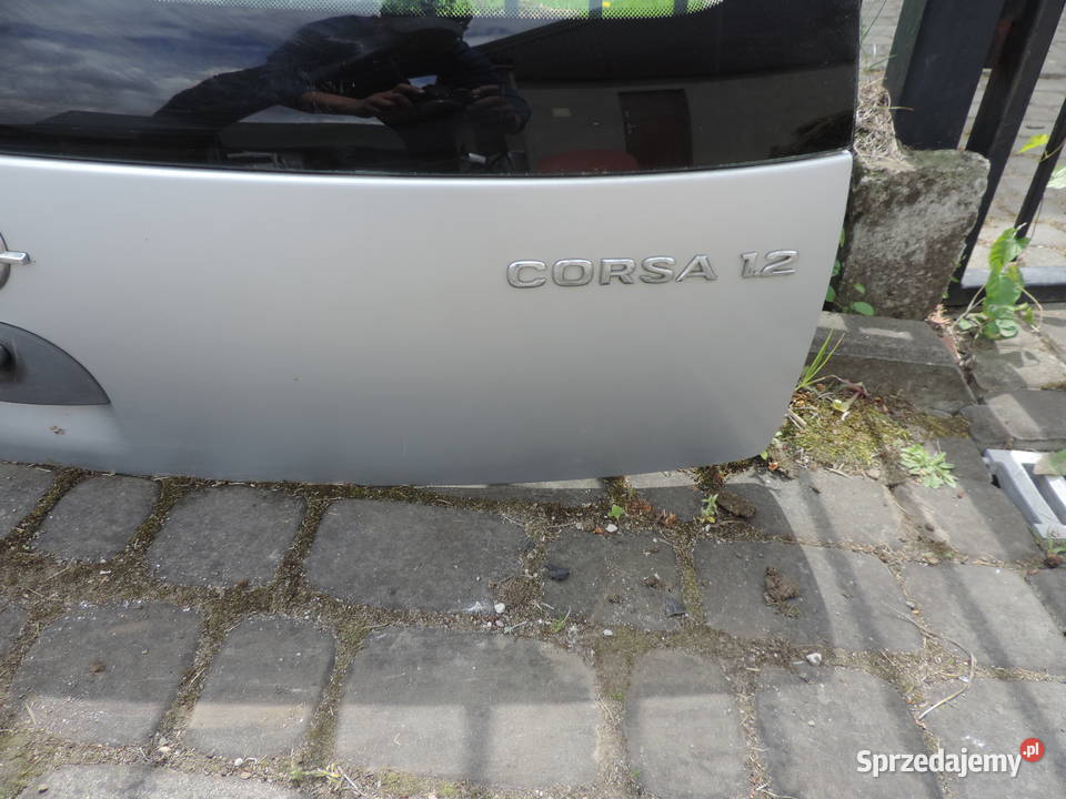 OPEL CORSA C Z157 KLAPA BAGAŻNIKA TYŁ TYLNA Karoseria Nowy Sącz sprzedam