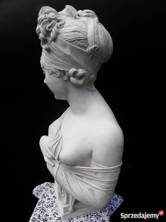 Rzeźba Popiersie 65 marmur carrara Poznań