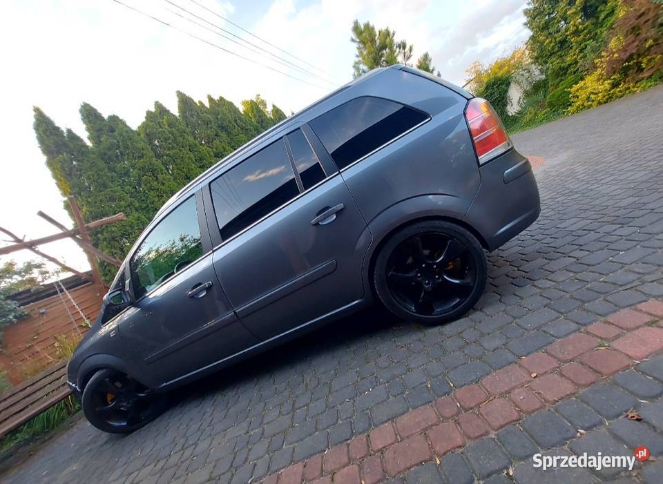 Opel Zafira 19CDTI 2006r PANORAMA TEMPOMAT 7OS tempomat podlaskie Białystok