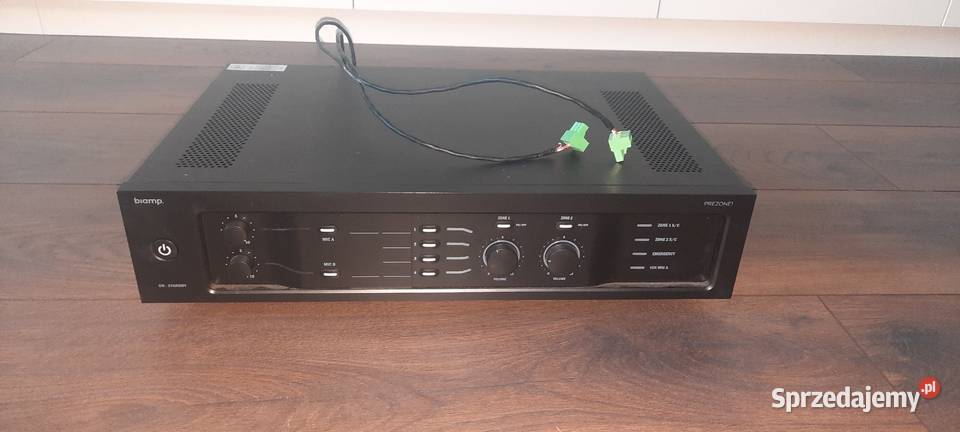 BIAMP PREZONE1 Wielofunkcyjny przedwzmacniacz Skórzewo sprzedam