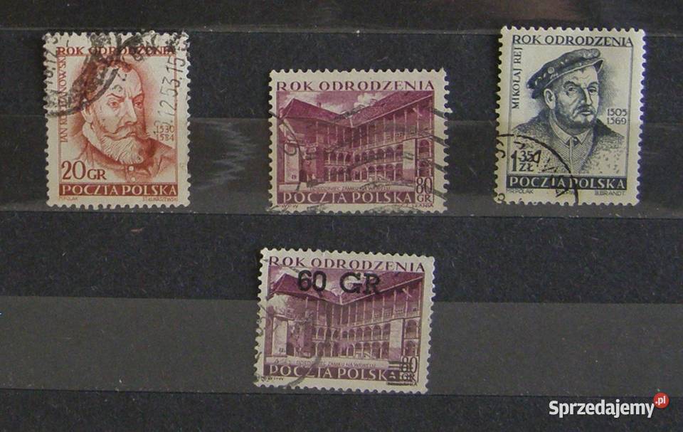 Znaczki pocztowe Polska zestaw 75