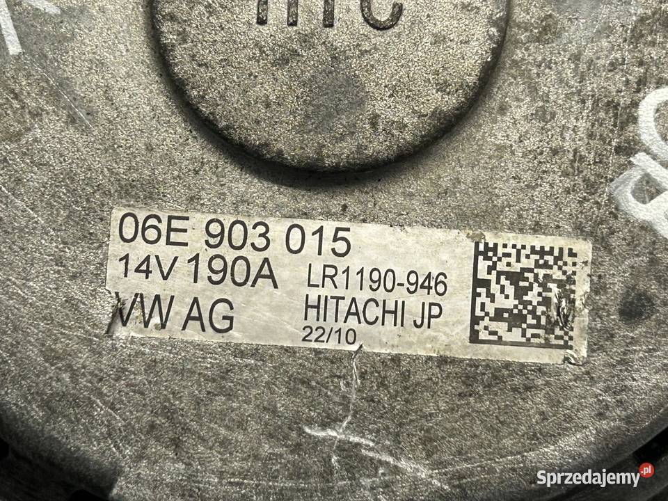 AUDI Q7 30 TFSI V6 24V CJT 272 alternator Kielce