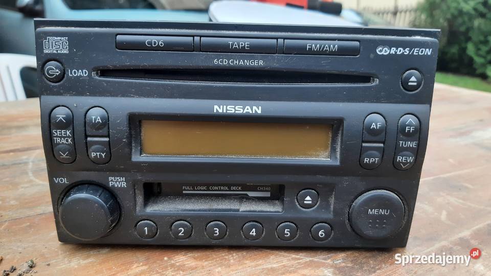 radio nissan Xtrail t30 oryginał dolnośląskie Korzeńsko