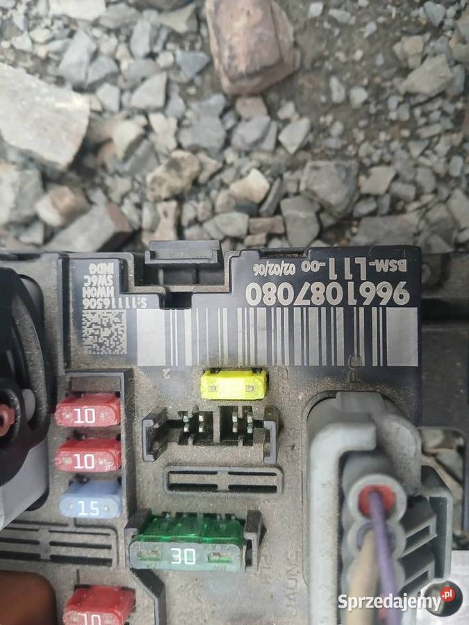 Moduł BSM skrzynka Bezpieczników L11 9661087080 Układ elektryczny, zapłon Radłów sprzedam