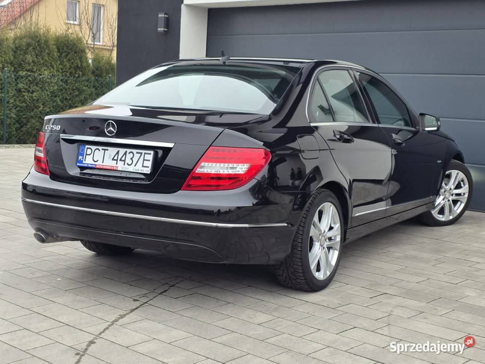 Mercedes C 250 AVANTGARDE niski przebieg 88195 z Mercedes-Benz Czarnków