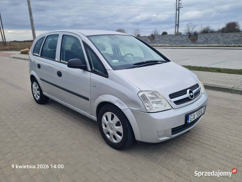 OPEL MERIVA sprawna długie opłaty Rok produkcji 2003 Grajewo