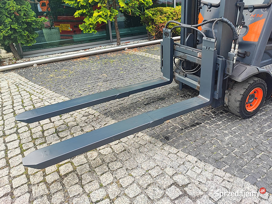 Wózek widłowy gazowy Linde H14T01 LPG duplex 315 Kęty