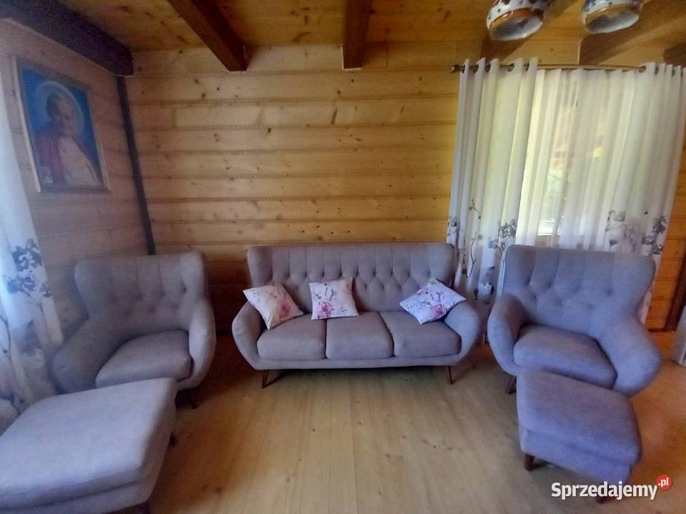 Zestaw wypoczynkowy Sofa z fotelami bez funkcji Grabów nad Pilicą