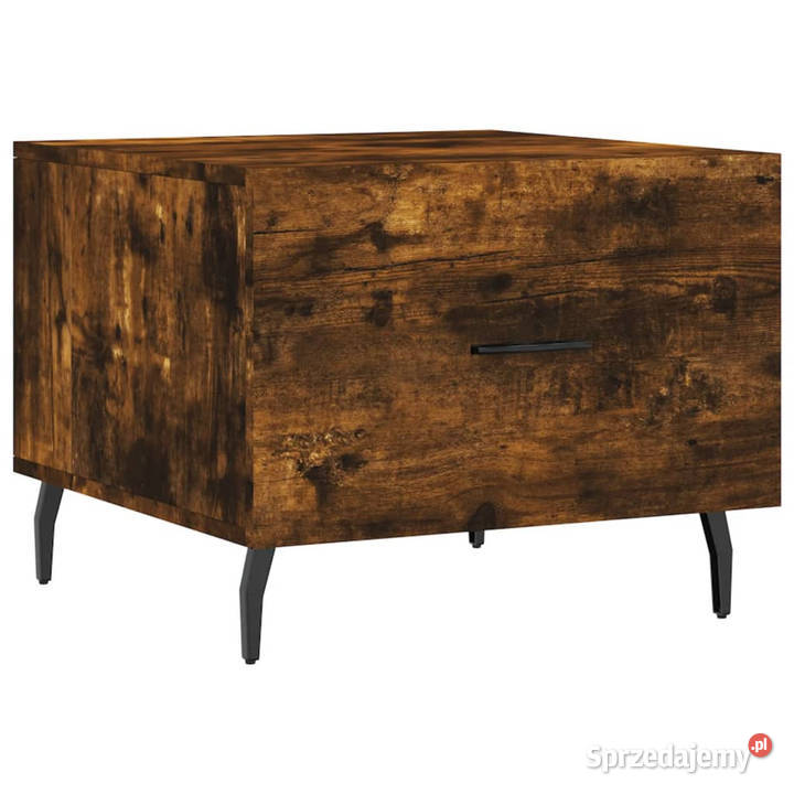 Stolik kawowy przydymiony dąb 50x50x40 WM829438 Warszawa