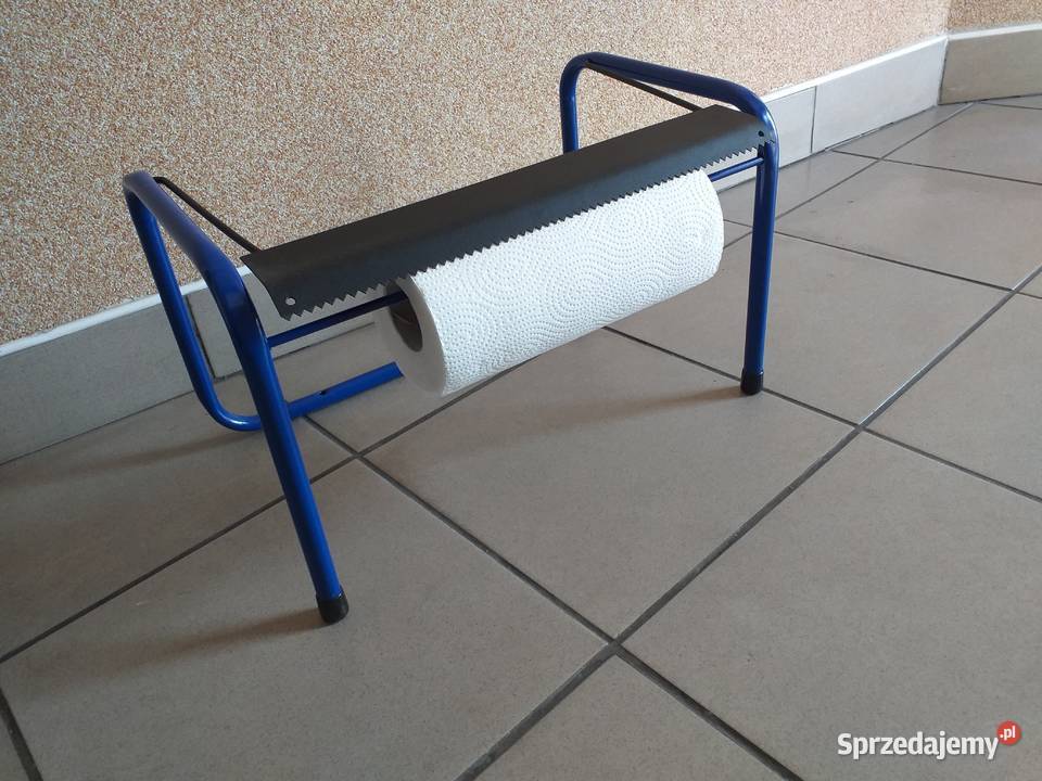 Wieszak na papier w rolkach czyściwo ręcznik Mrzezino