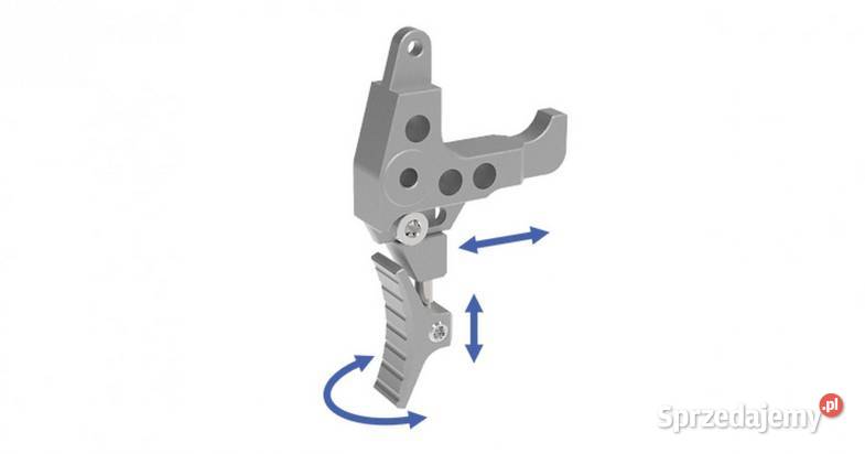016 Regulowany spust Airmaks Krait srebrny Trzcianka