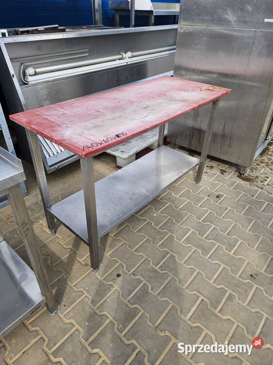 Stół masarskiroboczy 140x60x90 sprzedam