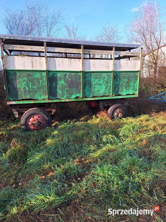 Zlecę modernizacja przyczepy pod transport bel nieuszkodzony Witnica