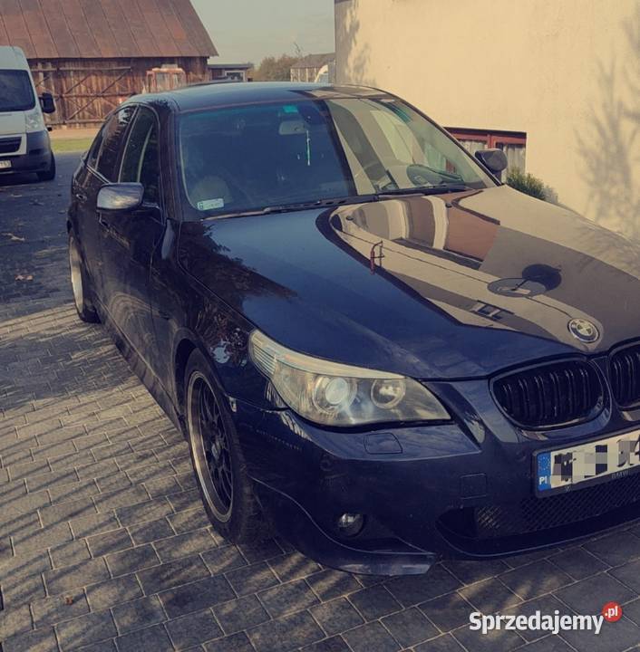 Bmw e60 22b 2003r granatowy sprzedam