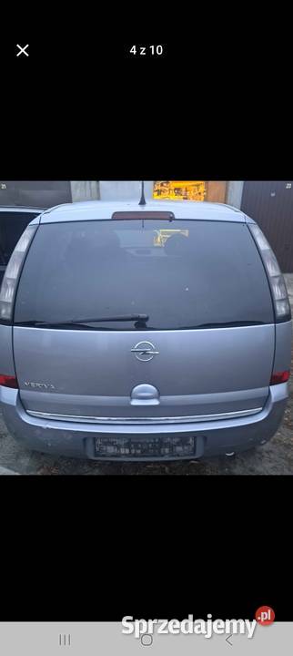 Tylna klapa kompletna Opel Merivs A Z163 Mielec sprzedam