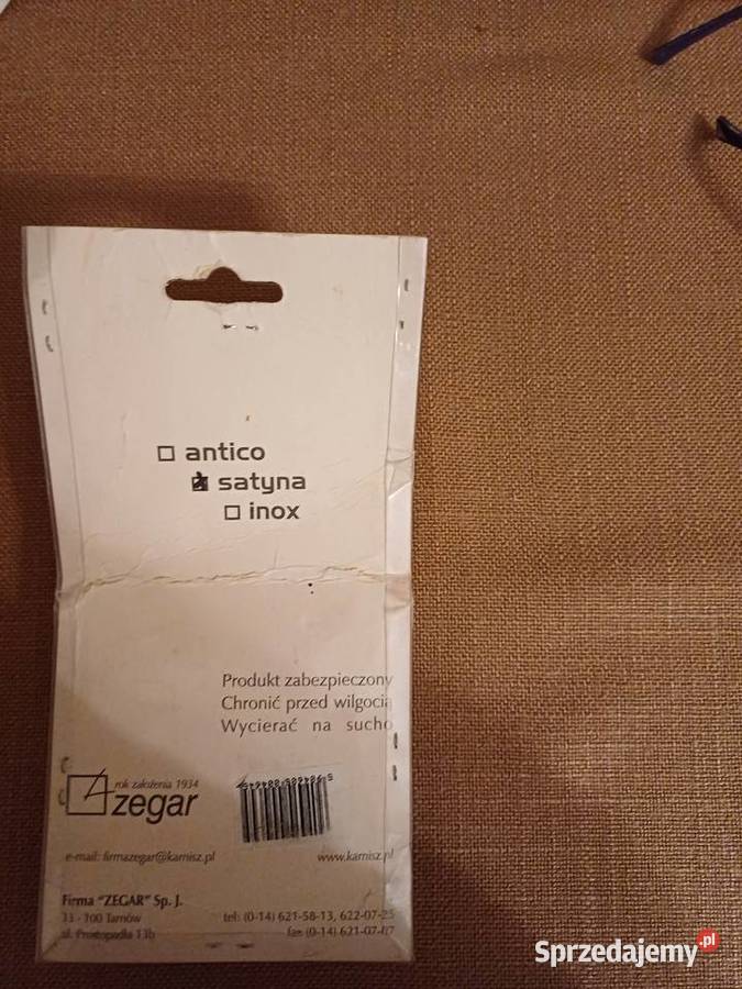 Mosiężne końcówki do karniszy Radiator Gdynia