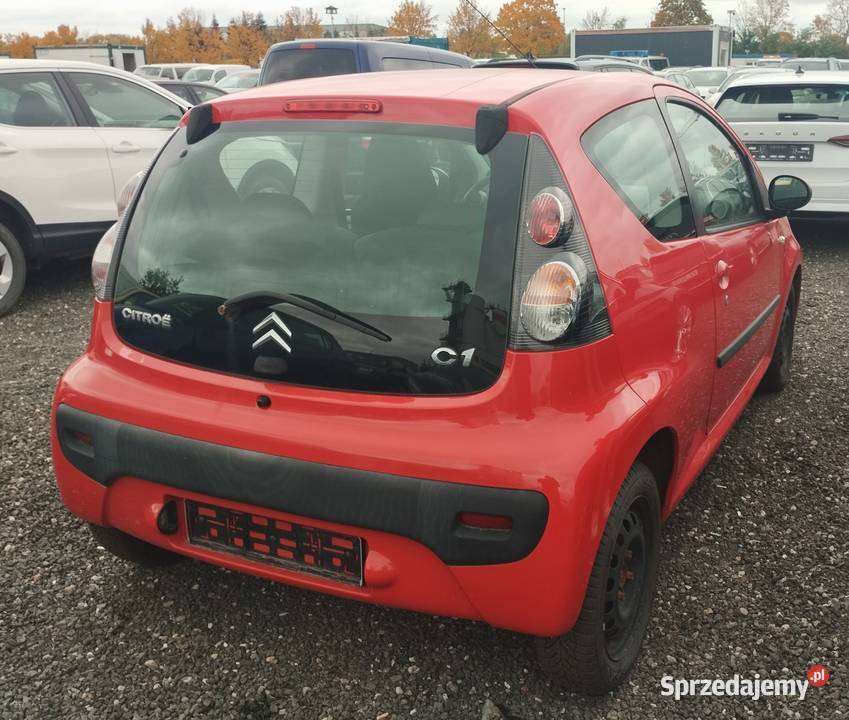 CITROEN C1 10 68 KLIMA 2008 benzyna Zielona Góra
