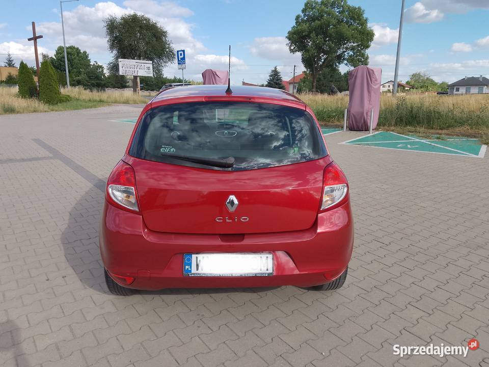 Renault Clio Lift 2009r 12 75 benzyna Niski elektryczne szyby Radom