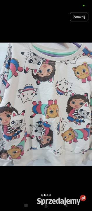 Bluza z motywem koci domek Gabi r128134 Zwierzyniec