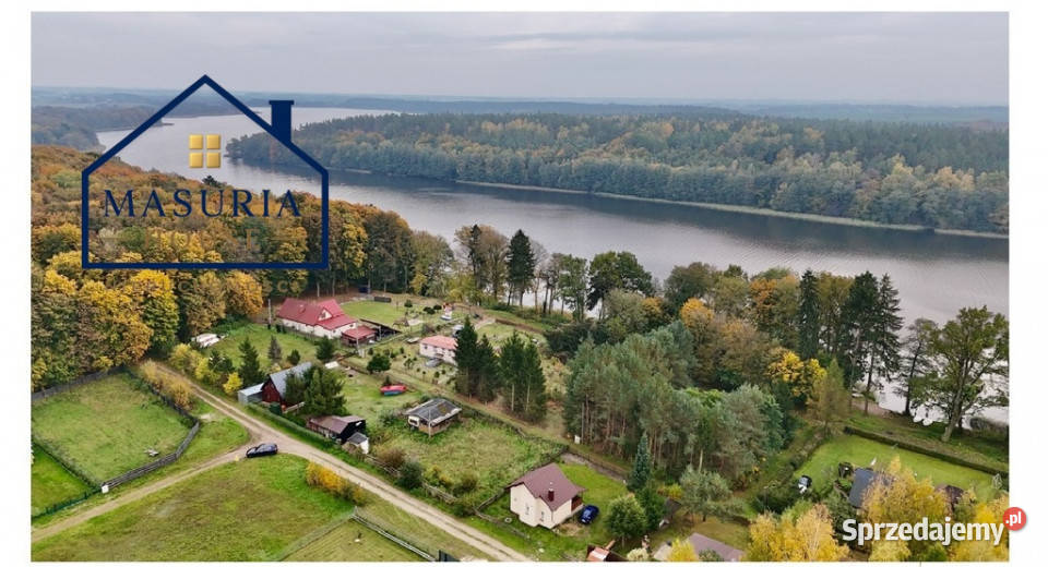 Działka rekreacyjna jeziorem Trupel