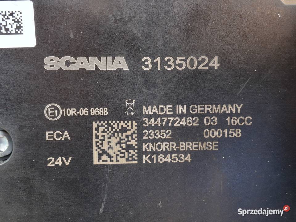 SCANIA NTG AUTOMATYCZNY SIŁOWNIK SPRZĘGŁA