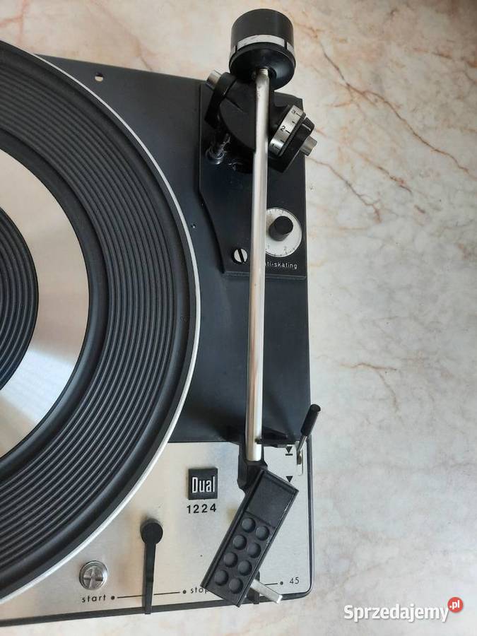 DUAL 1214płyta gramofonu kompletna Piasek