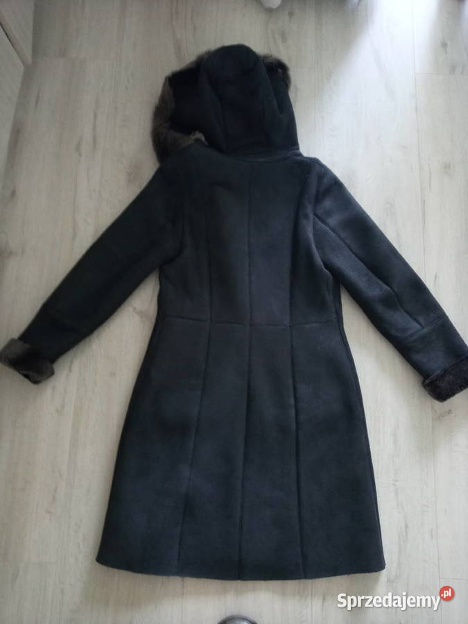 Kożuch naturalny nowy grafit Gdańsk