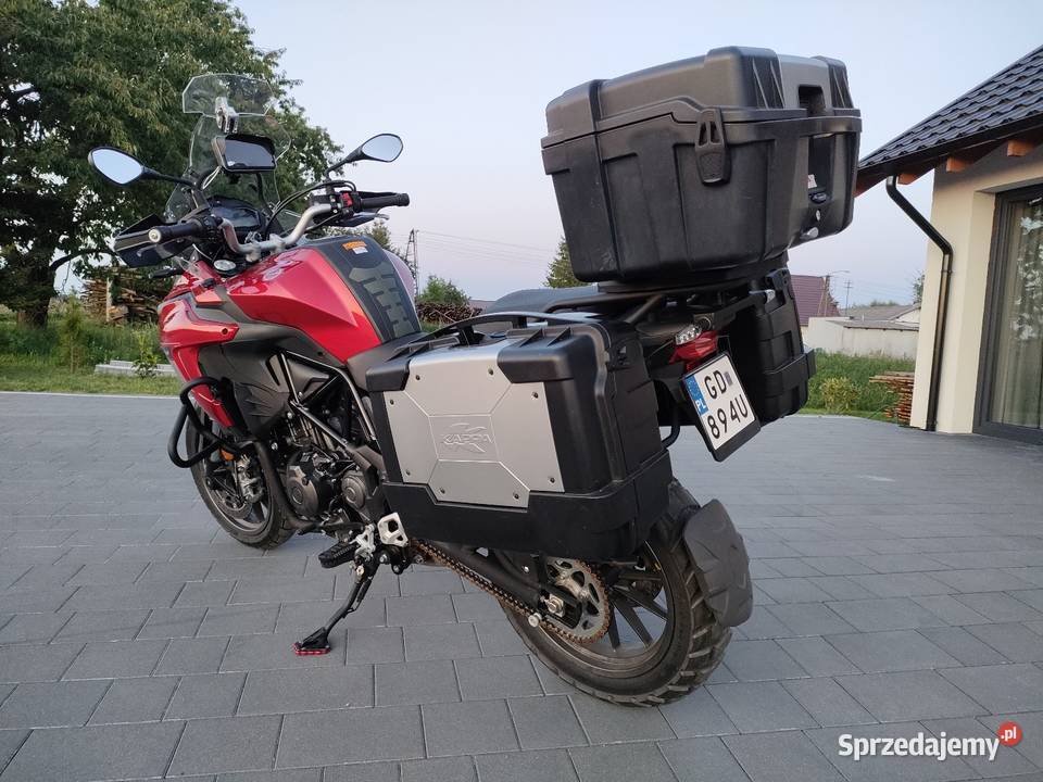 Benelli TRK 502 na A2 ABS 3 kufry 2019r kujawsko-pomorskie Kamień Krajeński