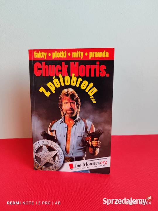 Chuck Norris Z półobrotu ISBN 8360159017 śląskie Katowice
