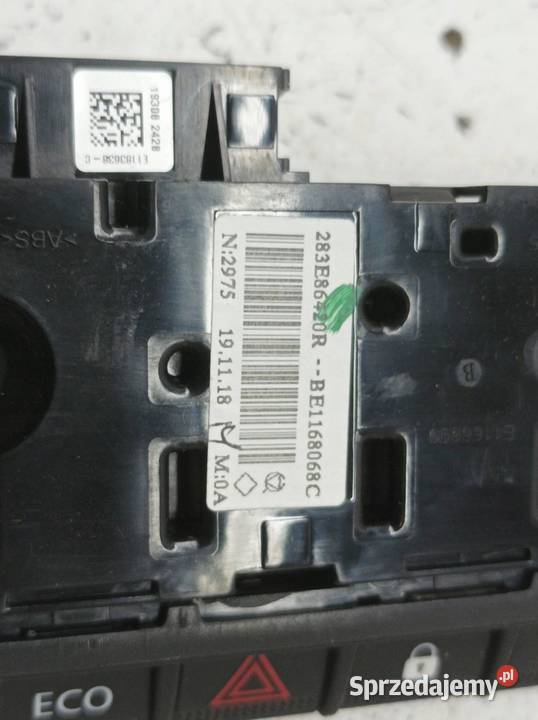 PRZEŁĄCZNIK AWARYJNYCH 283E86420R Dacia Duster