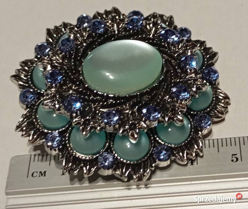 Efektowna Broszka w stylu Vintage pomorskie Gdańsk