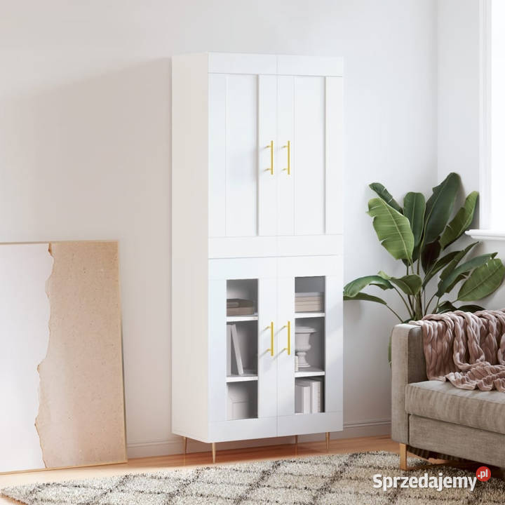 Witrynka biała 695x34x180 materiał Warszawa
