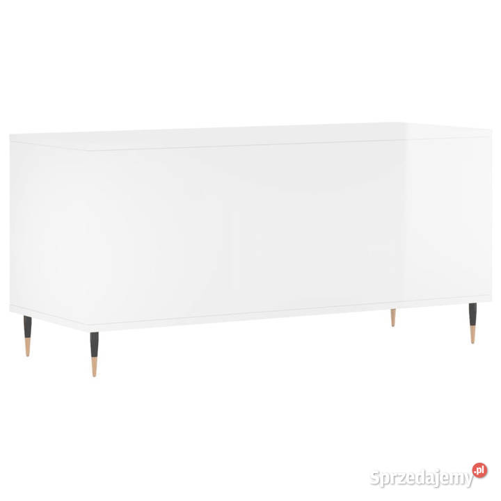 Szafka na płyty wysoki połysk biała 100x38x48