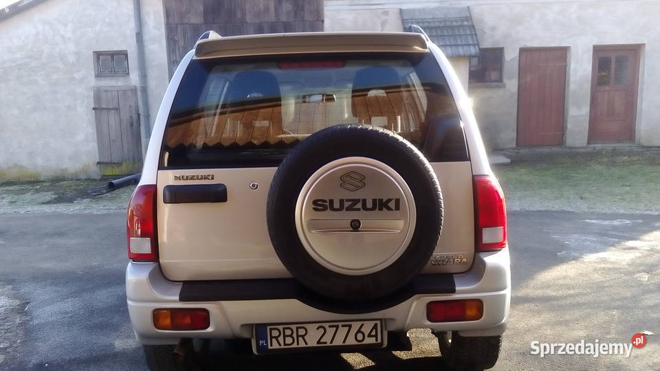 Suzuki Grand Vitara 2O Benzyna Gaz srebrny Grand Vitara Brzozów