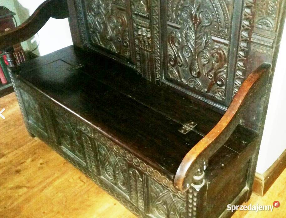 KuferŁawa z XVII w Konopiska