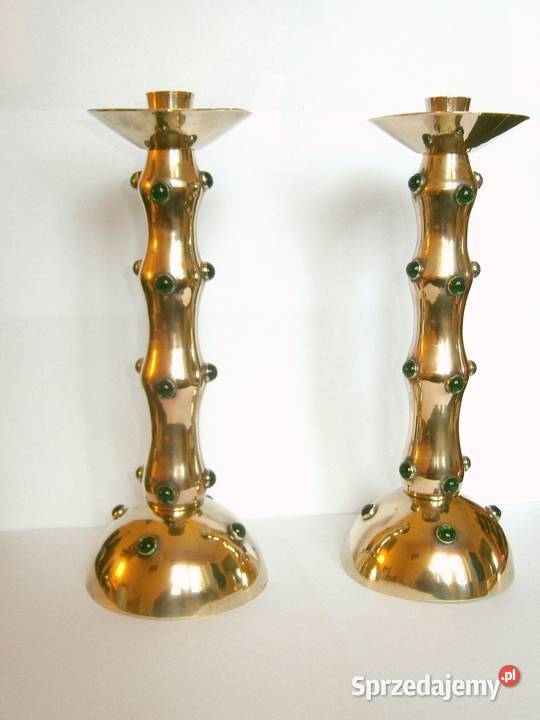 Indyjski świecznik mosiężny Szczytno