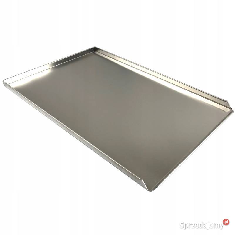 Blacha piekarnicza 3 ranty lita 60x40 aluminium śląskie