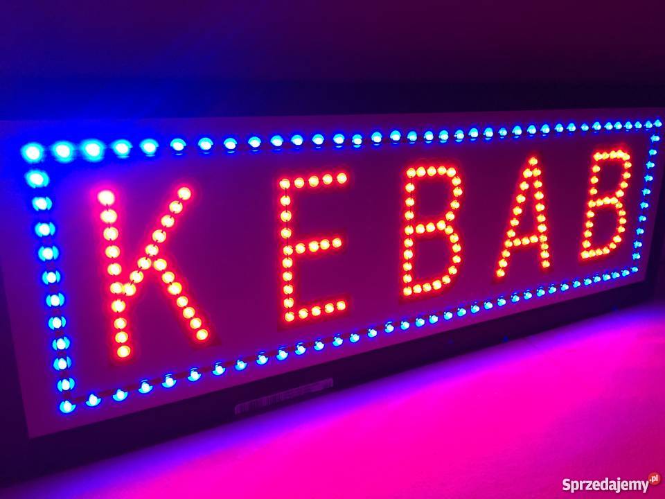 Reklama szyld LED 70x25 zewnętrzna mazowieckie Pomiechówek sprzedam