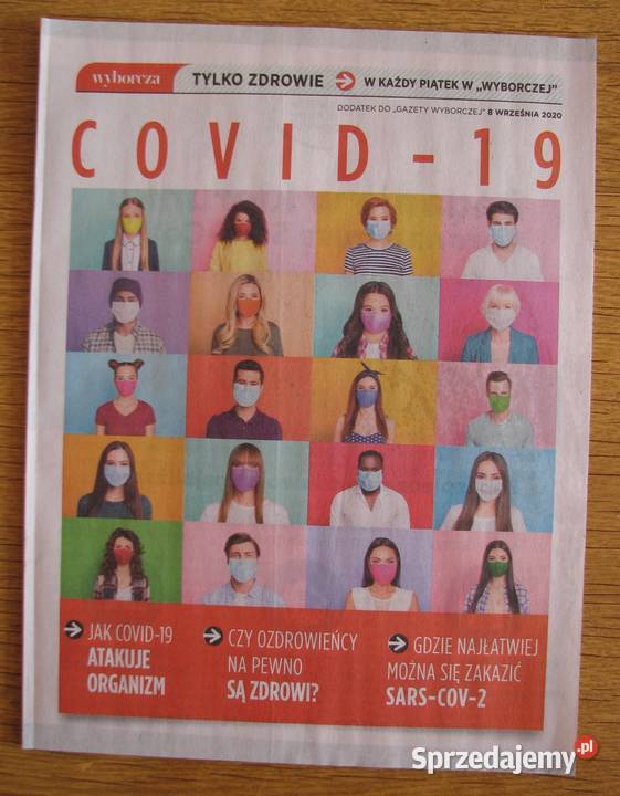 COVID19 Gazeta Wyborcza Rok wydania 2020 lubelskie