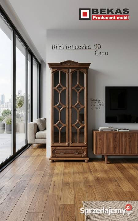 Styl nowa Biblioteczka 90 Clasik Bekas Dąb Złoty Legnica