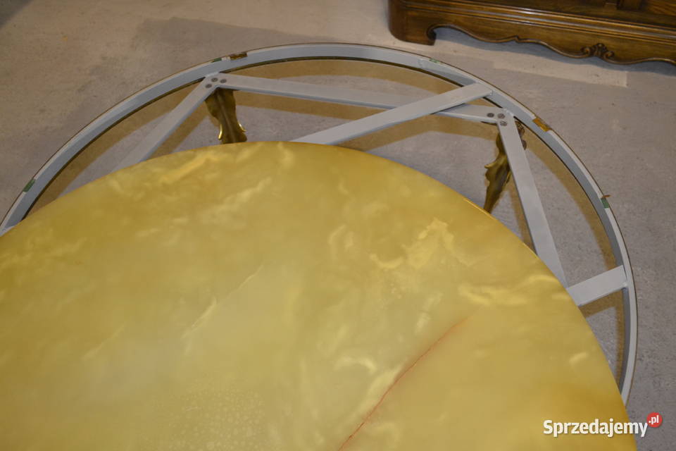 stolik okrągły onyx duży 100