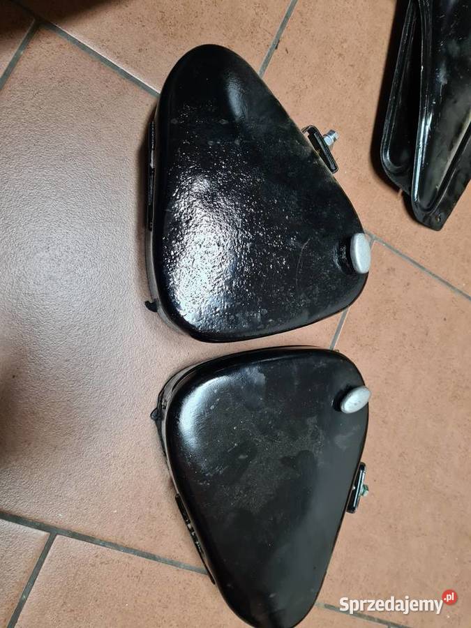 Narzędziówki puszki schowki boczne WSK 125 śląskie Rydułtowy