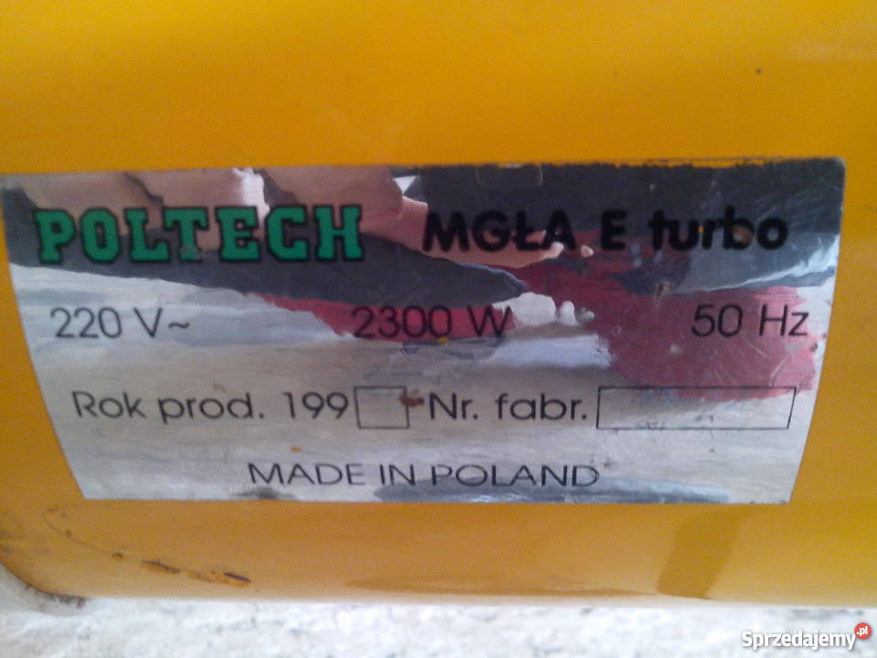 Zamgławiacz MGŁAE Turbo