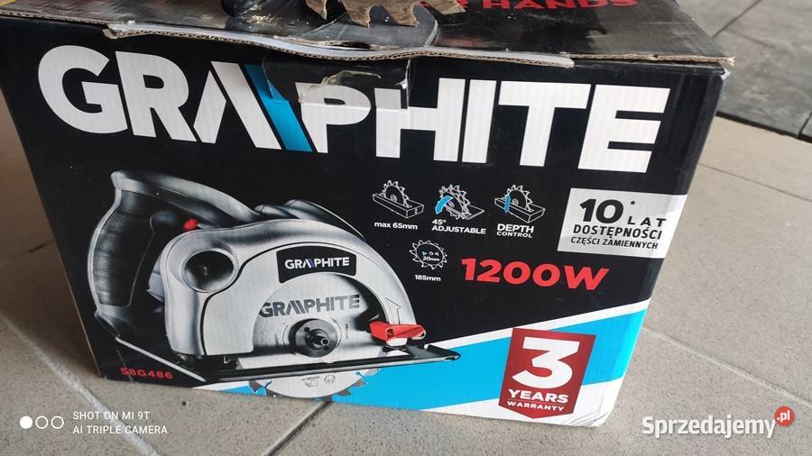 Pilarka tarczowa Graphite 58G4861200W Czemierniki