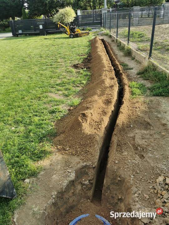 Wynajem sprzętu zagęszczarka glebogryzarka Lniano