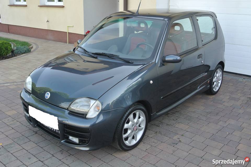 Fiat Seicento 11 ABARTH SKÓRA ALU 55KM Karczew