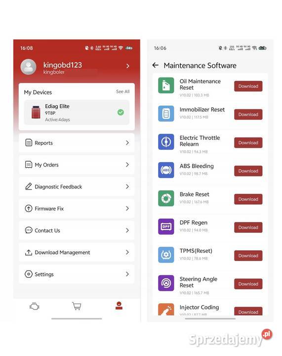 Skaner obd Kigbolen Elitę podkarpackie Łańcut