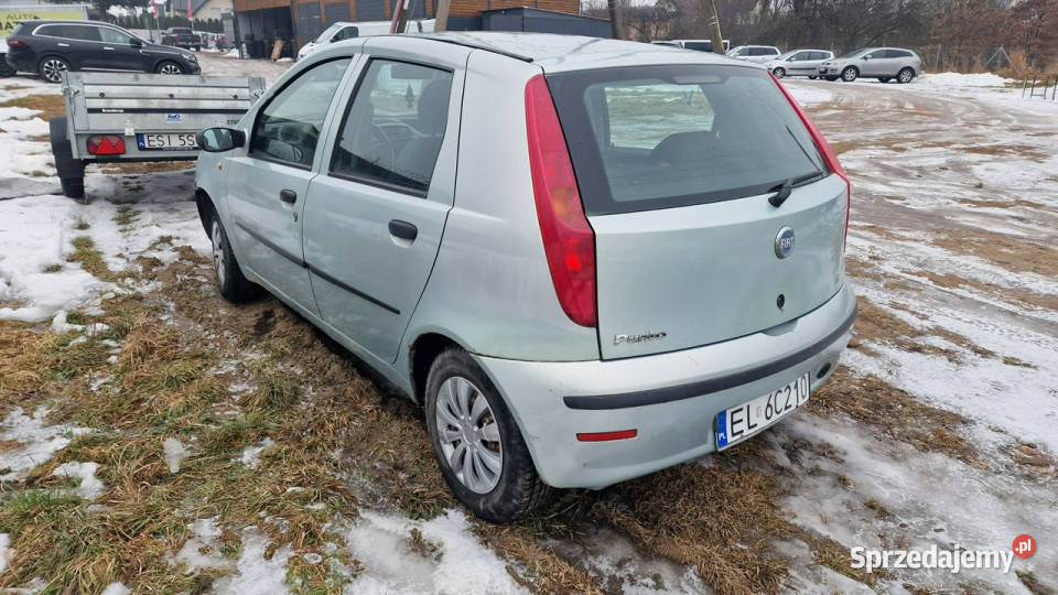 Fiat Punto 12 LPG GAZ do 2030 Funkcja City Pabianice