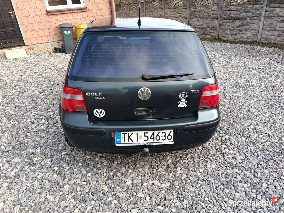 Volkswagen Golf 4 2002 19 TDI świętokrzyskie Bartoszowiny